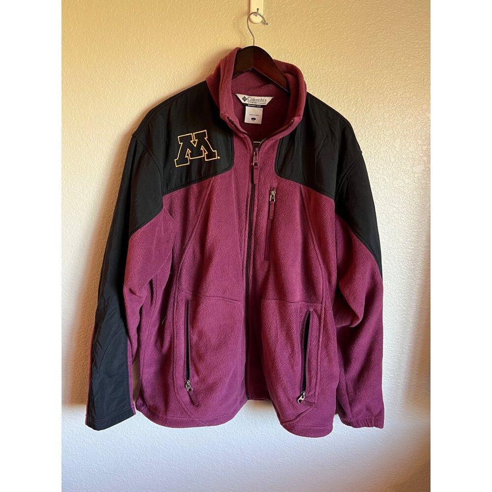 Columbia Minnesota‎ Golden Gopher so Fleece Jacket - Size L